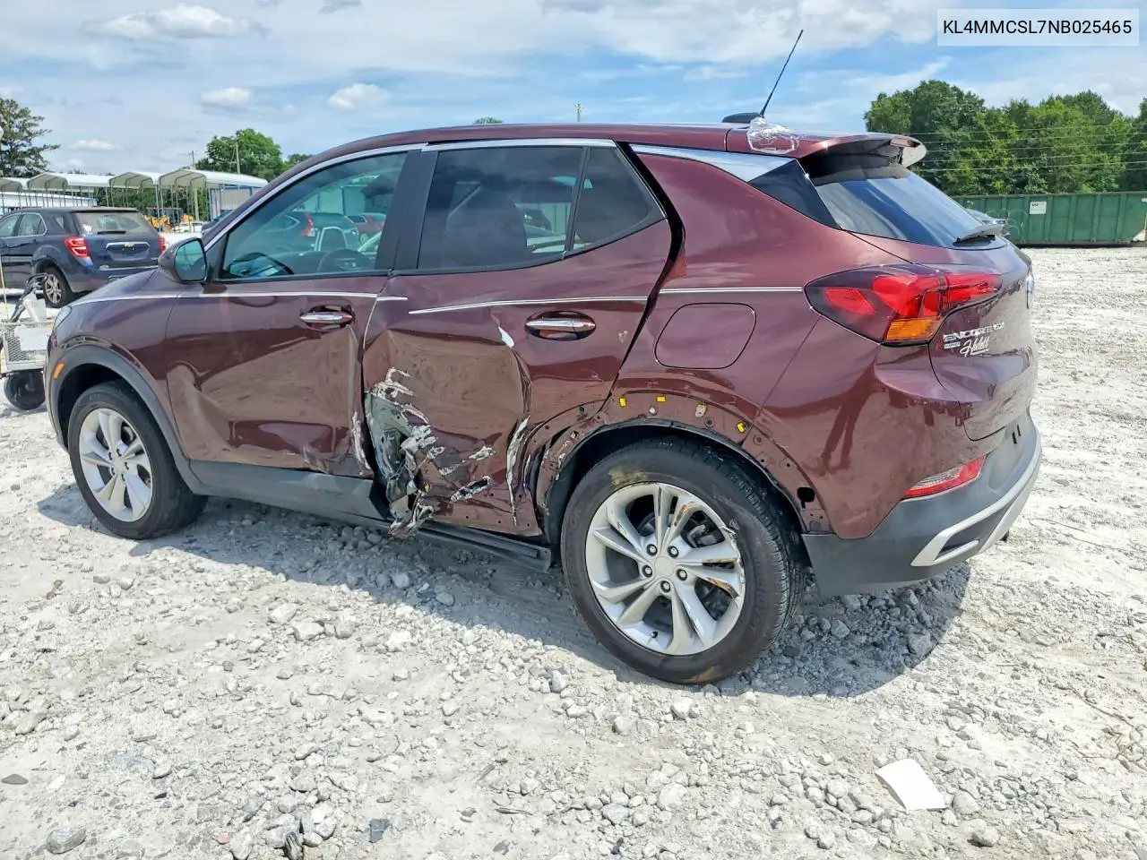 2022 Buick Encore Gx Preferred VIN: KL4MMCSL7NB025465 Lot: 58714066