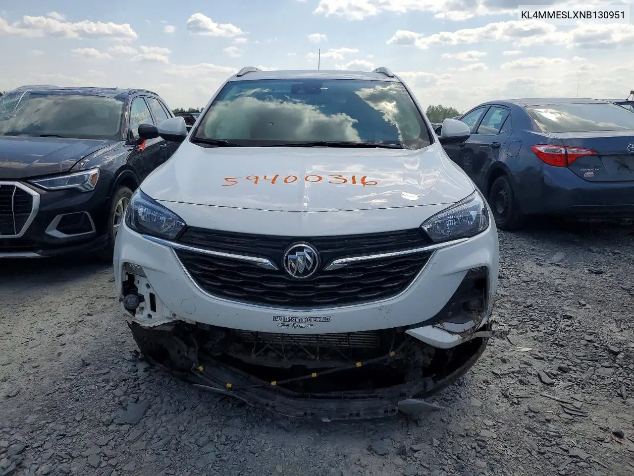 2022 Buick Encore Gx Select VIN: KL4MMESLXNB130951 Lot: 59400316
