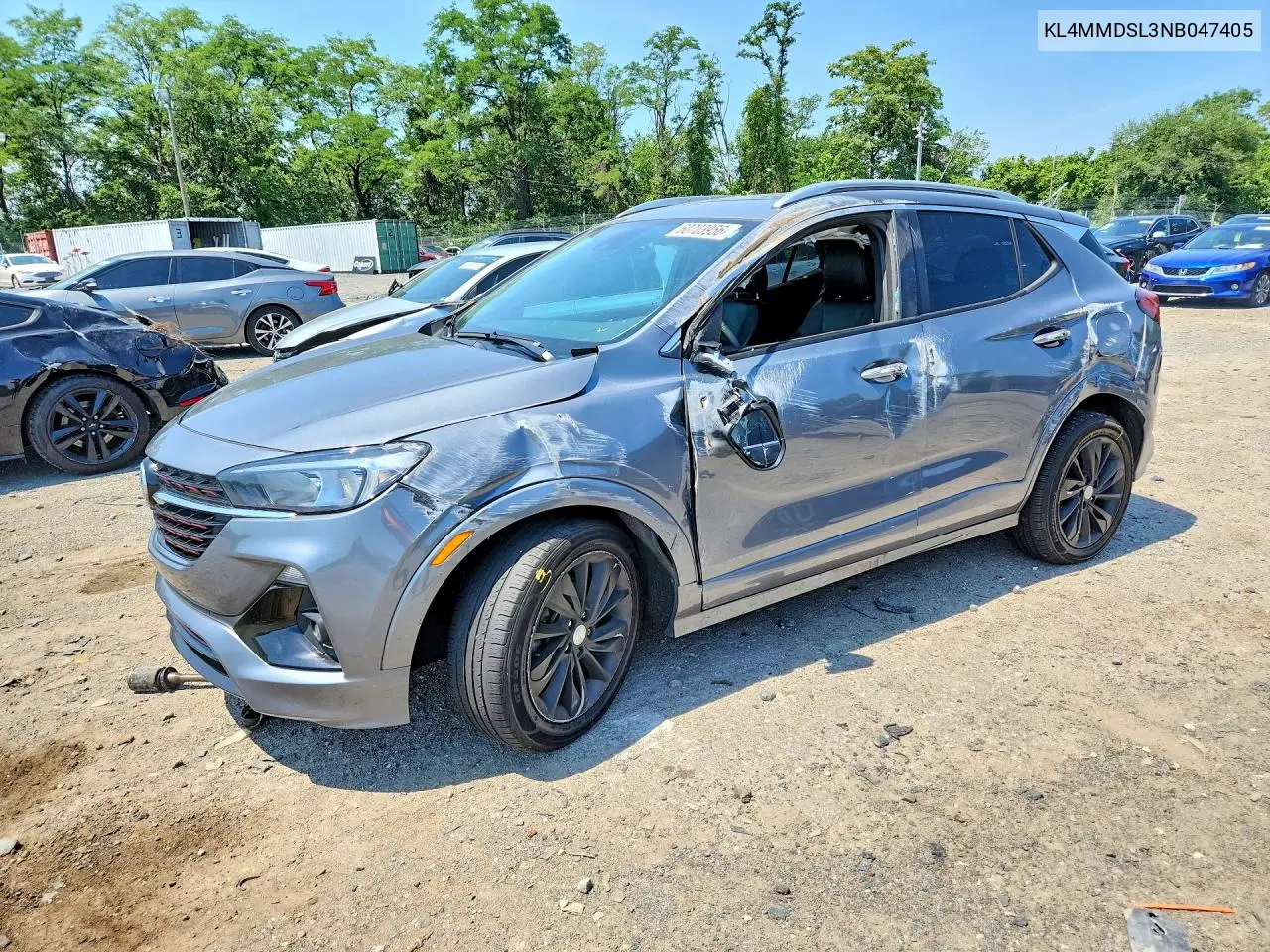 2022 Buick Encore Gx Select VIN: KL4MMDSL3NB047405 Lot: 60703956