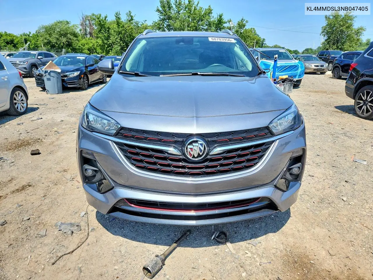 2022 Buick Encore Gx Select VIN: KL4MMDSL3NB047405 Lot: 60703956