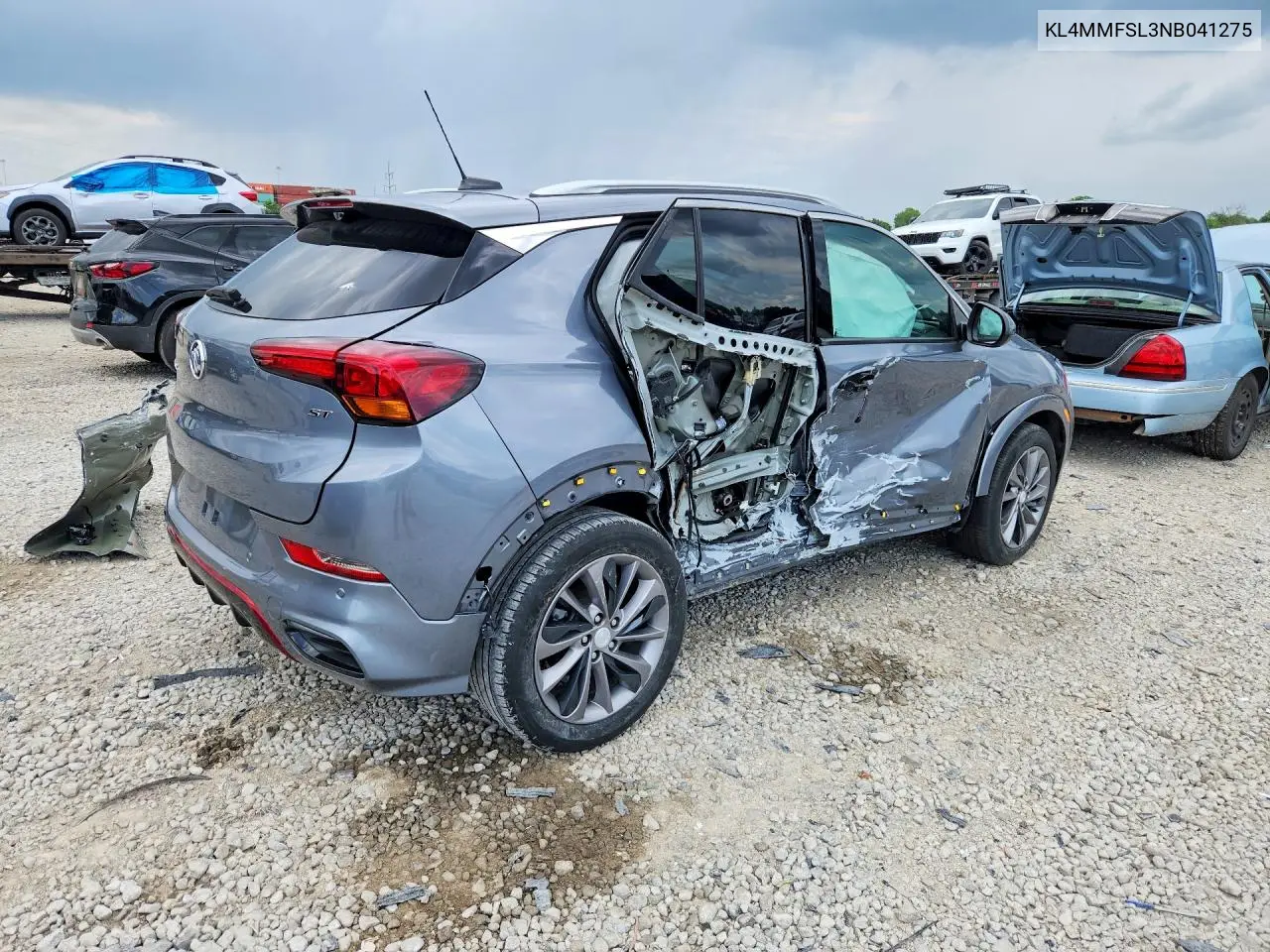 2022 Buick Encore Gx Essence VIN: KL4MMFSL3NB041275 Lot: 60774056