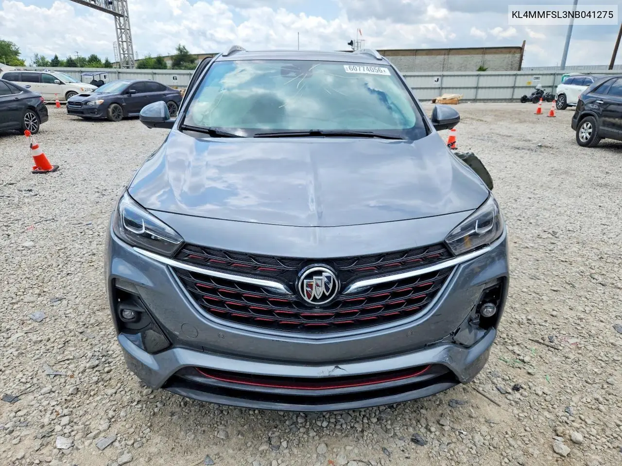 2022 Buick Encore Gx Essence VIN: KL4MMFSL3NB041275 Lot: 60774056