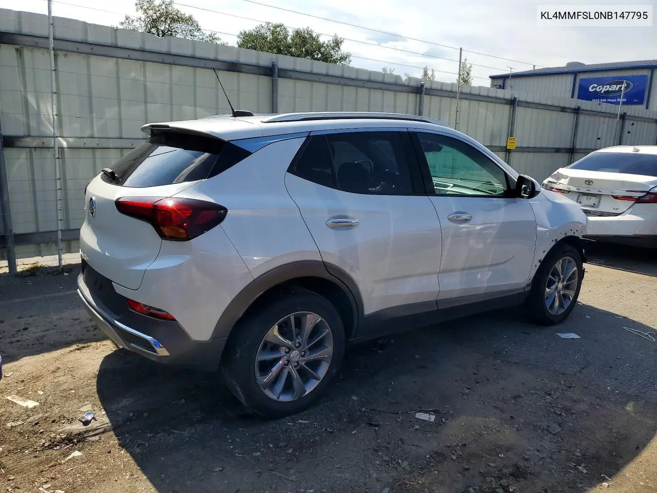 2022 Buick Encore Gx Essence VIN: KL4MMFSL0NB147795 Lot: 61036206