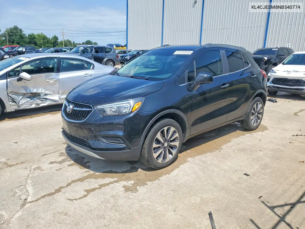 2022 Buick Encore Preferred VIN: KL4CJESM8NB540774 Lot: 61757616