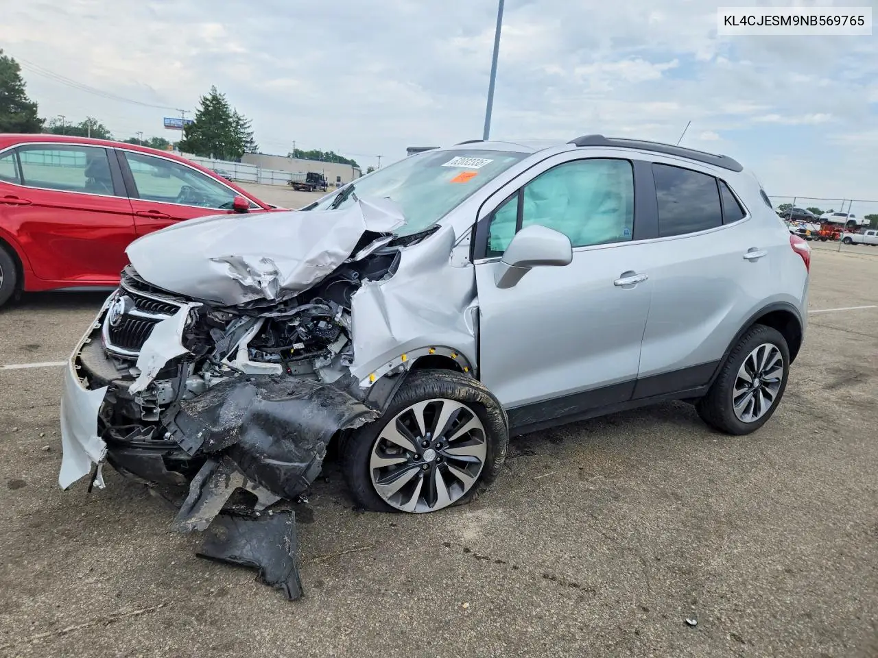 2022 Buick Encore Preferred VIN: KL4CJESM9NB569765 Lot: 62032336