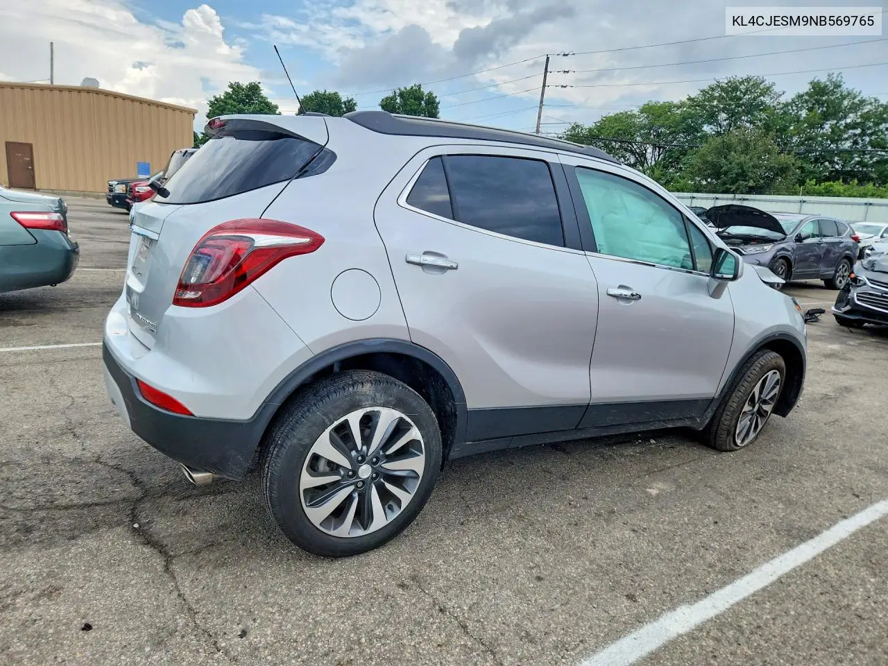2022 Buick Encore Preferred VIN: KL4CJESM9NB569765 Lot: 62032336