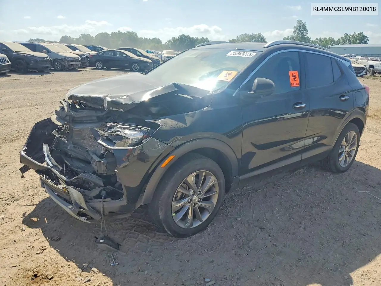 2022 Buick Encore Gx Essence VIN: KL4MMGSL9NB120018 Lot: 85983875
