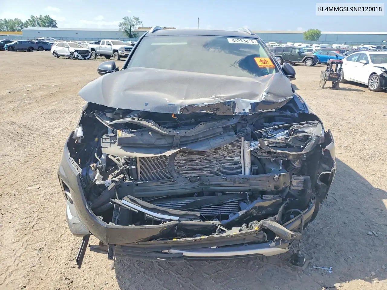 2022 Buick Encore Gx Essence VIN: KL4MMGSL9NB120018 Lot: 85983875
