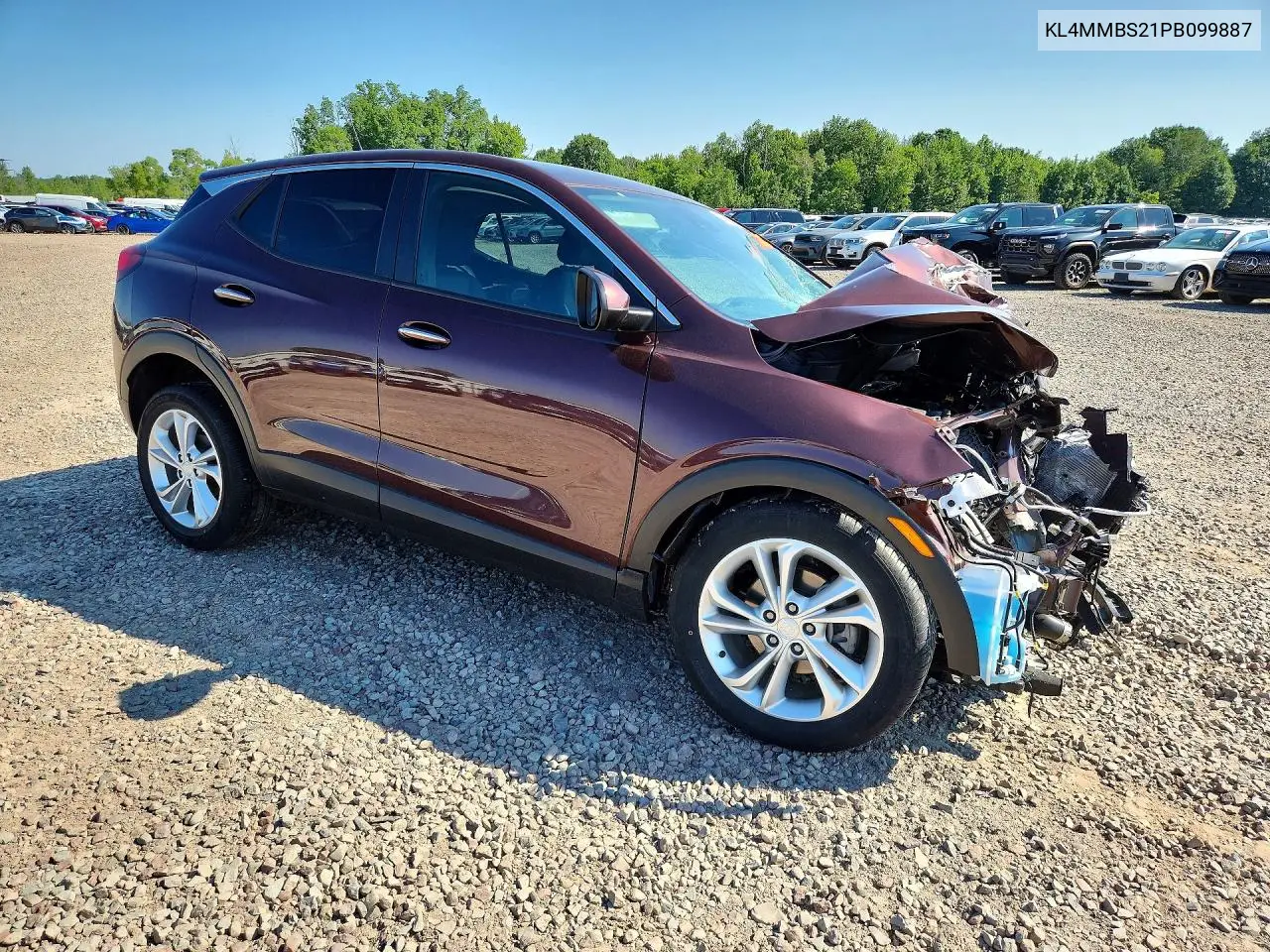 2023 Buick Encore Gx Preferred VIN: KL4MMBS21PB099887 Lot: 58360946