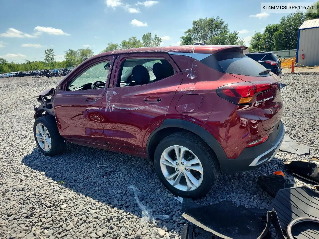 2023 Buick Encore Gx Preferred VIN: KL4MMCSL3PB116770 Lot: 59266636