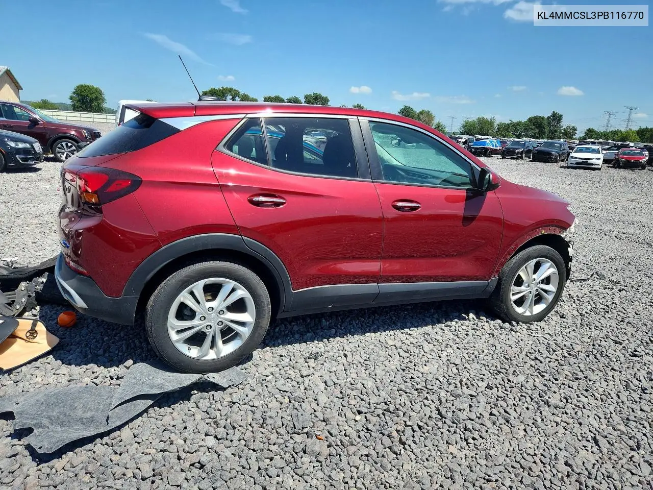 2023 Buick Encore Gx Preferred VIN: KL4MMCSL3PB116770 Lot: 59266636