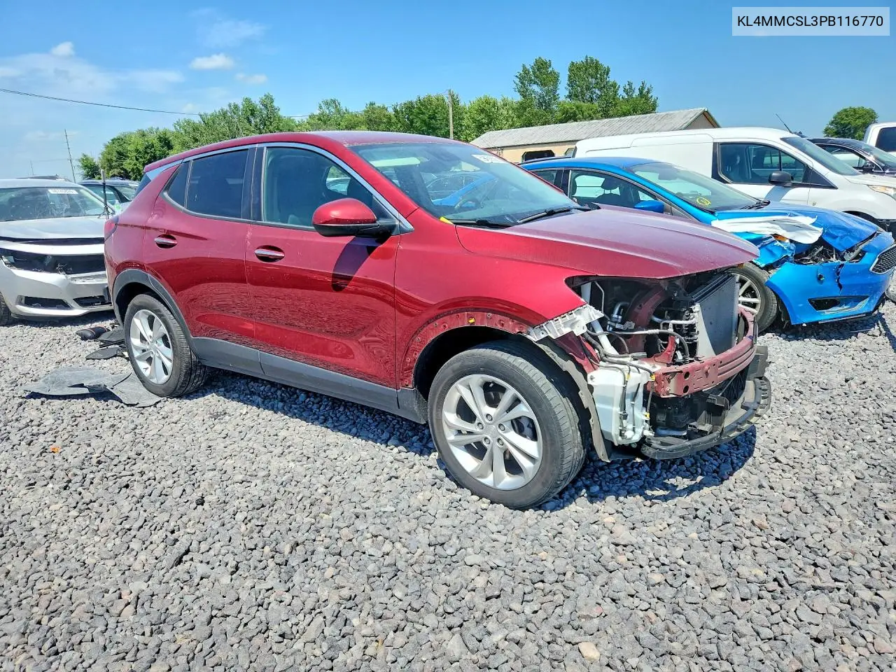 2023 Buick Encore Gx Preferred VIN: KL4MMCSL3PB116770 Lot: 59266636