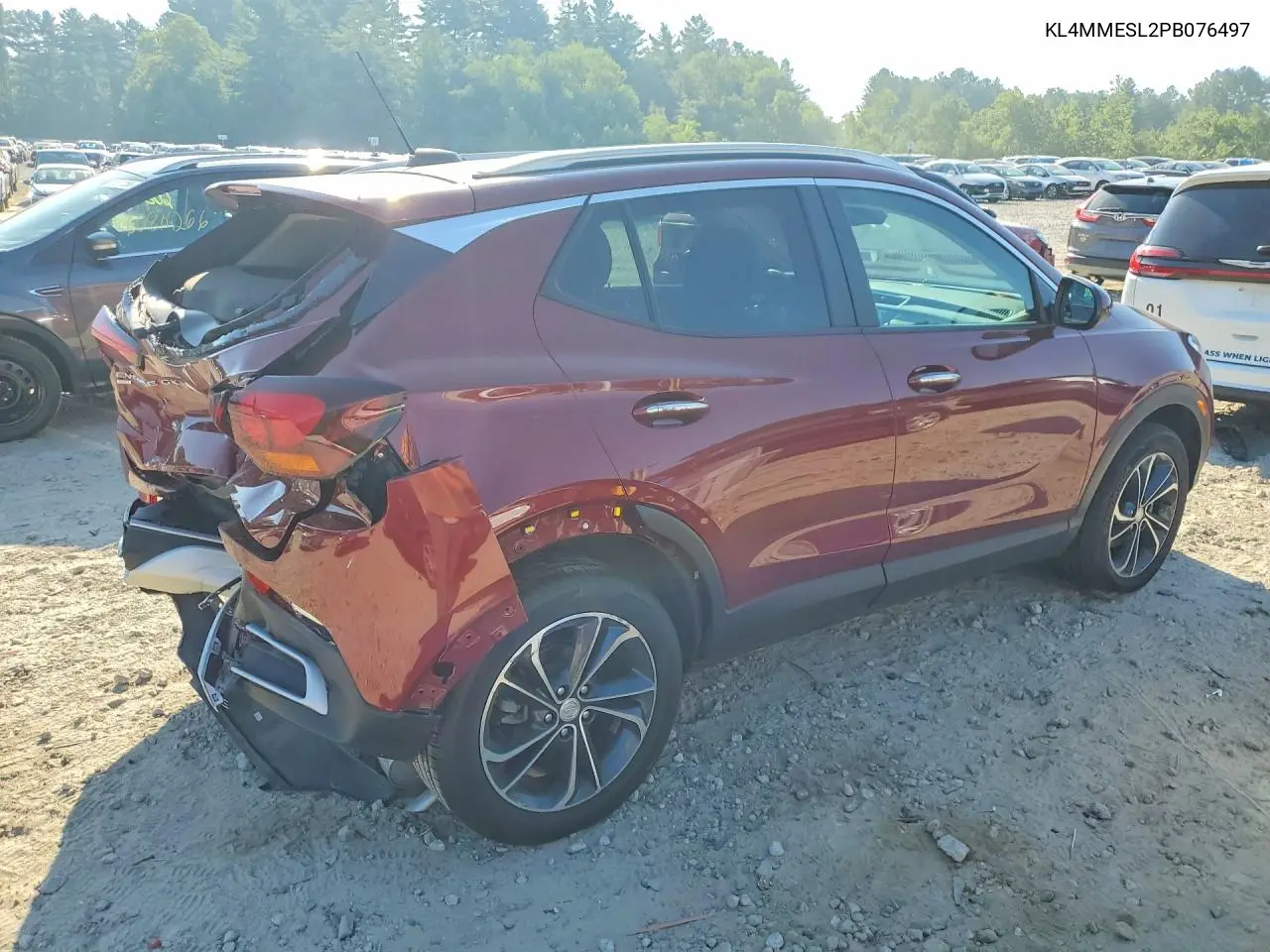 2023 Buick Encore Gx Select VIN: KL4MMESL2PB076497 Lot: 61084166