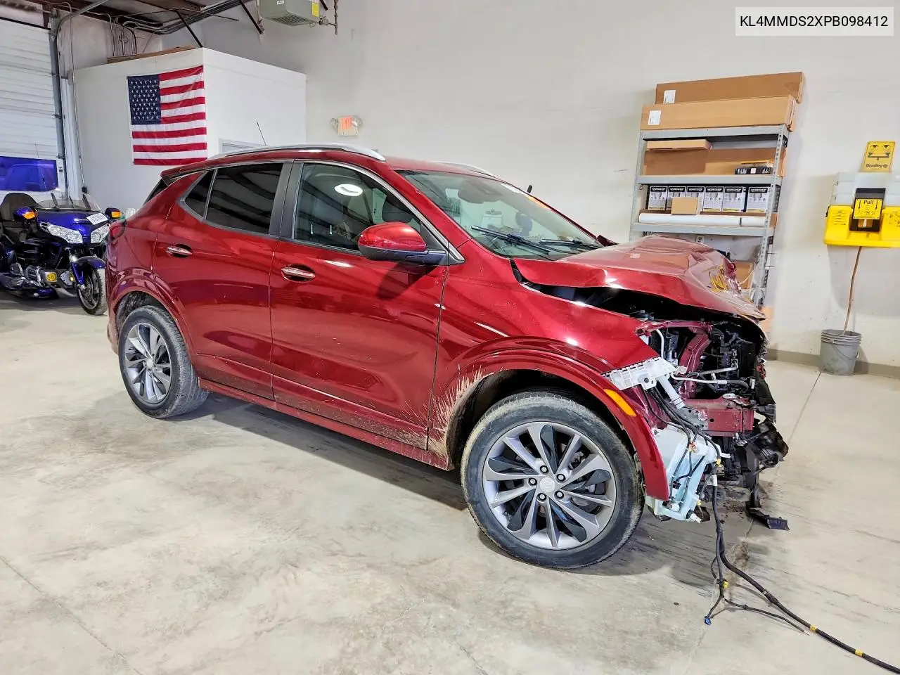 2023 Buick Encore Gx Select VIN: KL4MMDS2XPB098412 Lot: 61120136