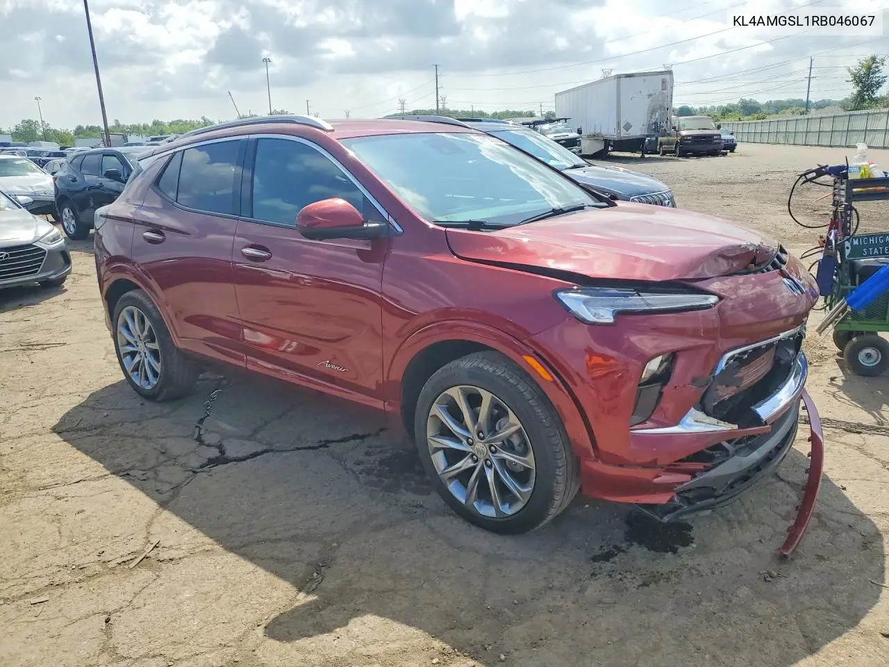 2024 Buick Encore Gx Avenir VIN: KL4AMGSL1RB046067 Lot: 58813036