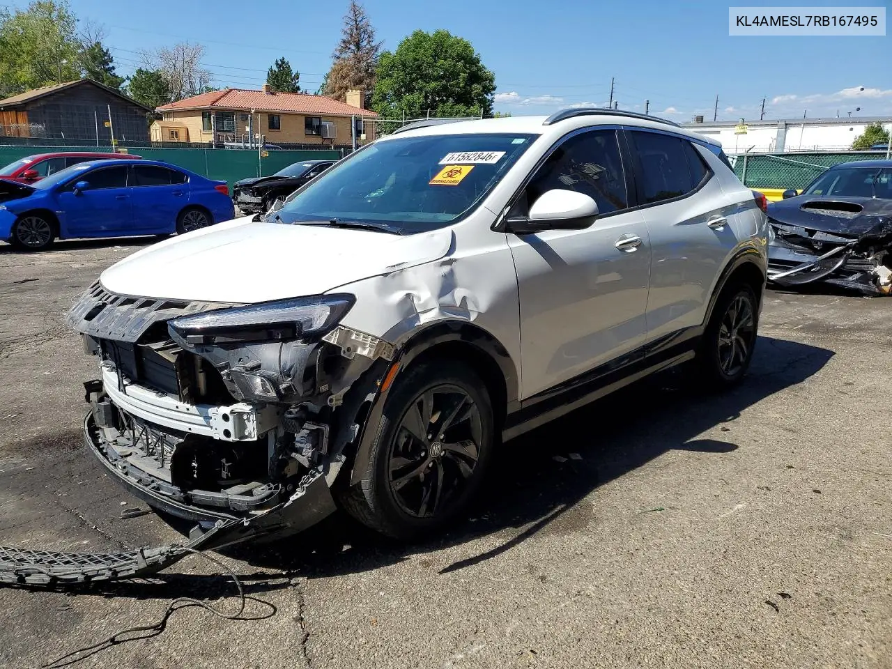 2024 Buick Encore Gx Sport Touring VIN: KL4AMESL7RB167495 Lot: 61582846