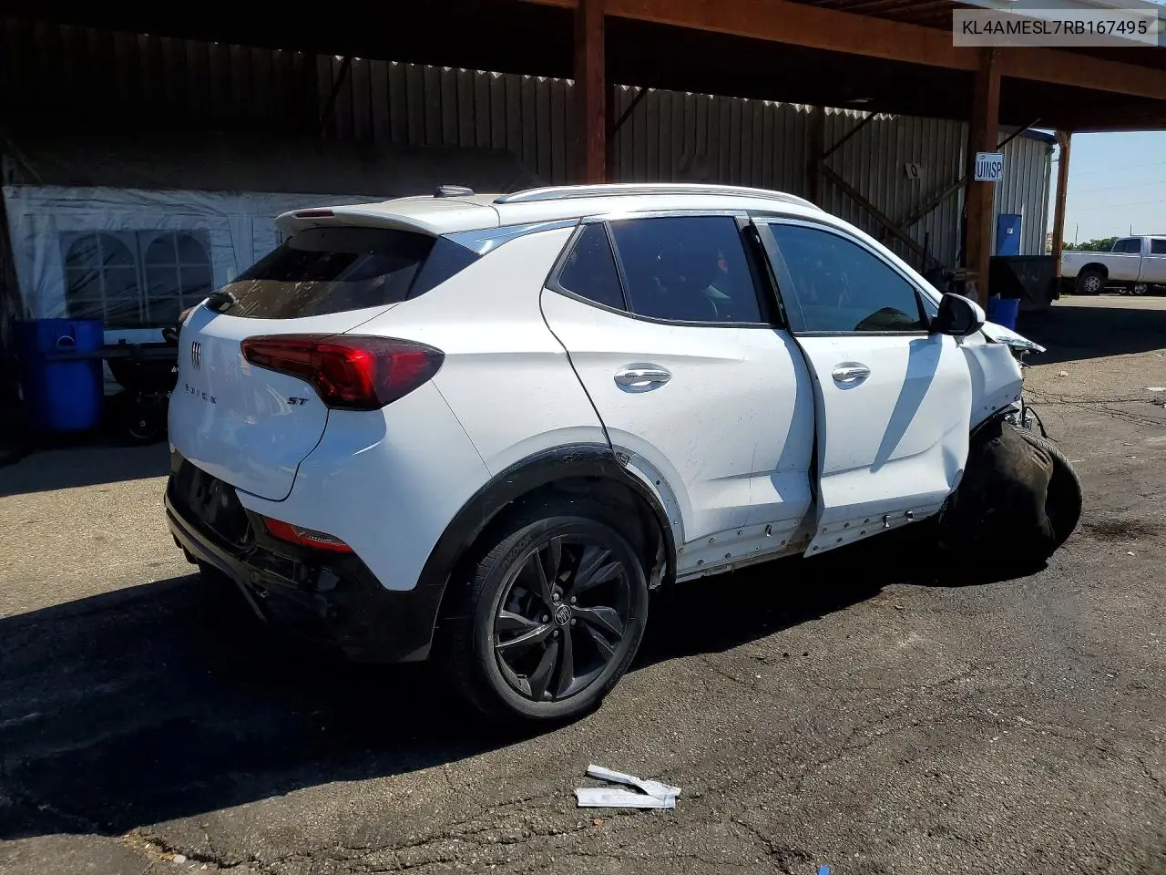 2024 Buick Encore Gx Sport Touring VIN: KL4AMESL7RB167495 Lot: 61582846