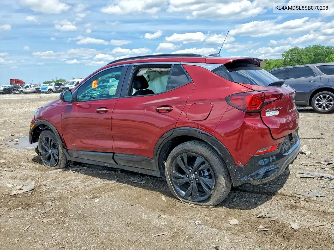 2025 Buick Encore Gx Sport Touring VIN: KL4AMDSL8SB070208 Lot: 57129626