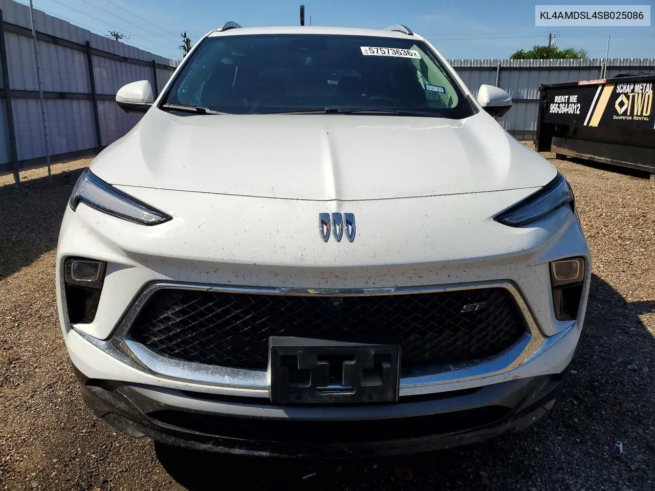 2025 Buick Encore Gx Sport Touring VIN: KL4AMDSL4SB025086 Lot: 57573636