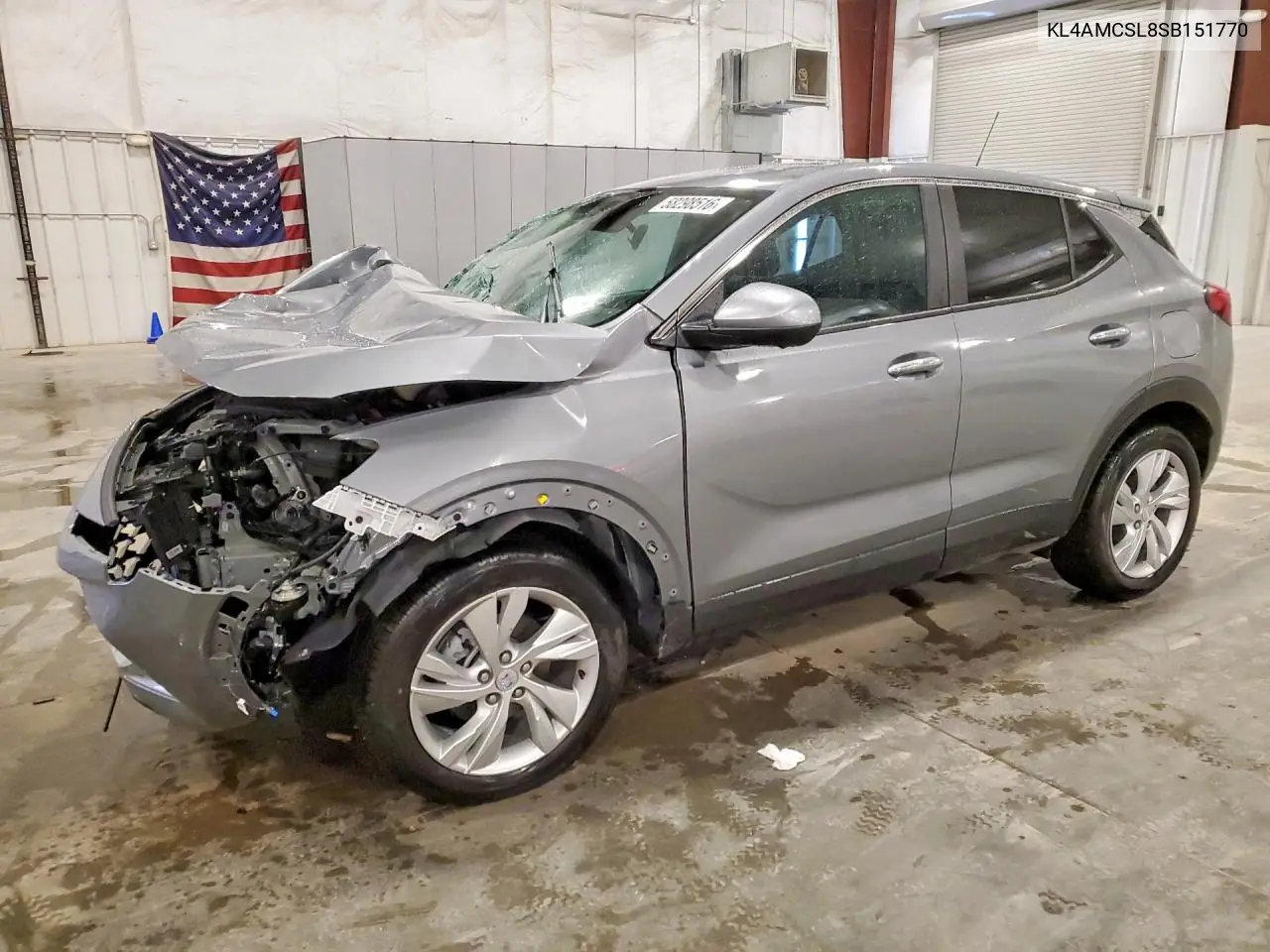 2025 Buick Encore Gx Preferred VIN: KL4AMCSL8SB151770 Lot: 58298516