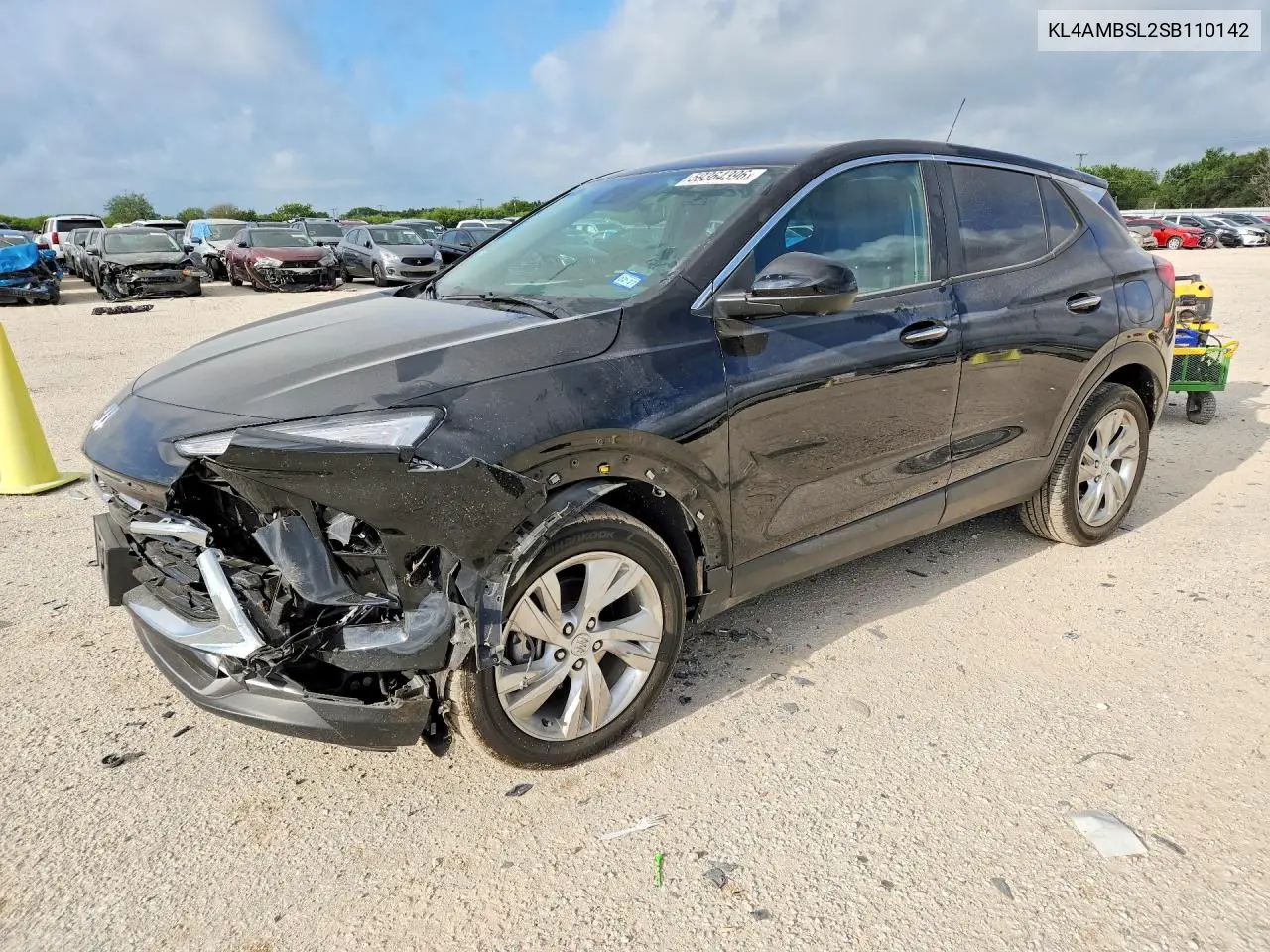 2025 Buick Encore Gx Preferred VIN: KL4AMBSL2SB110142 Lot: 59364396