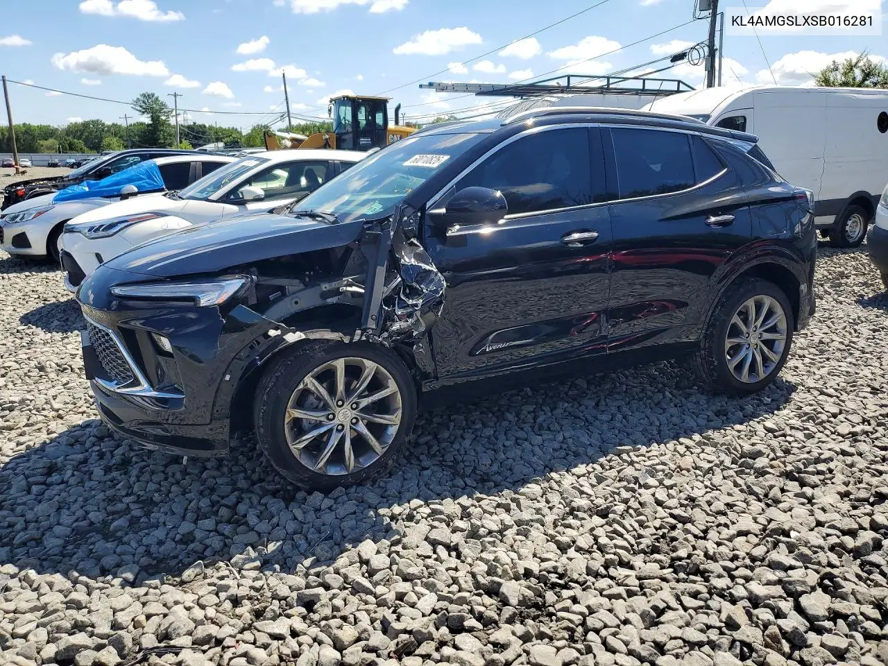 2025 Buick Encore Gx Avenir VIN: KL4AMGSLXSB016281 Lot: 60010826