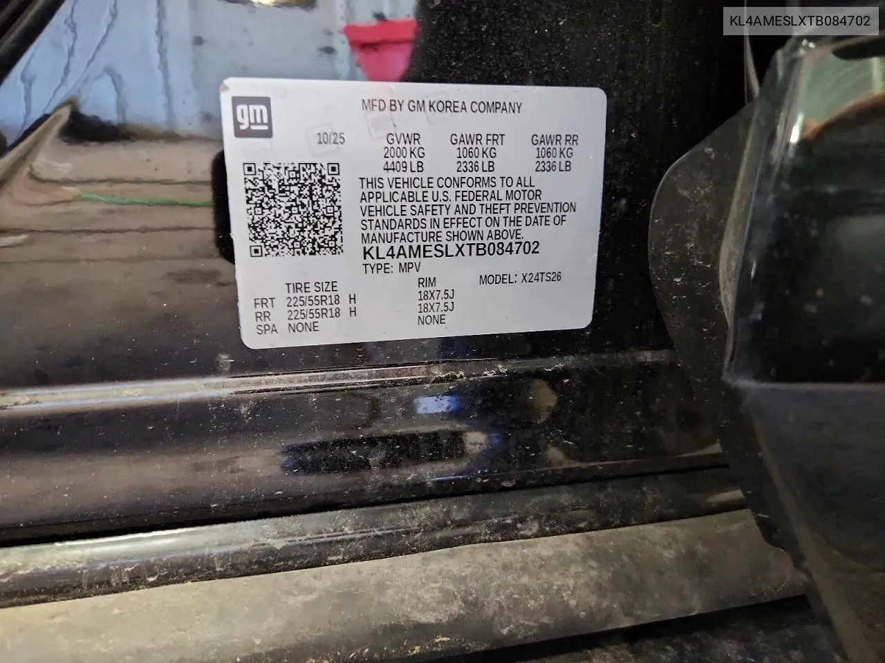 2026 Buick Encore Gx Sport Touring VIN: KL4AMESLXTB084702 Lot: 56777846