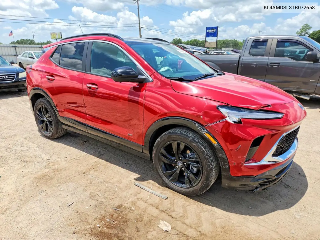 2026 Buick Encore Gx Sport Touring VIN: KL4AMDSL3TB072658 Lot: 60987636