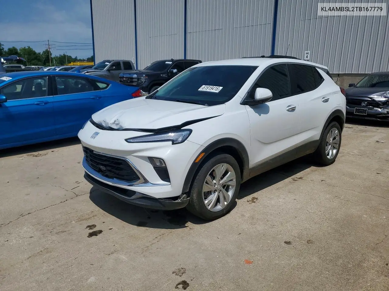 2026 Buick Encore Gx Preferred VIN: KL4AMBSL2TB167779 Lot: 61919416