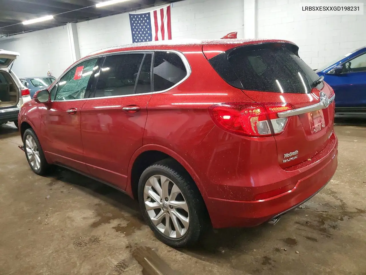 2016 Buick Envision Premium Group 1 VIN: LRBFXESXXGD198231 Lot: 56824556