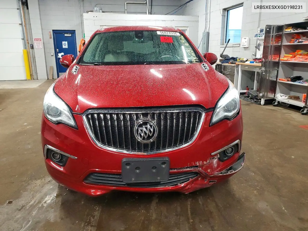 2016 Buick Envision Premium Group 1 VIN: LRBFXESXXGD198231 Lot: 56824556