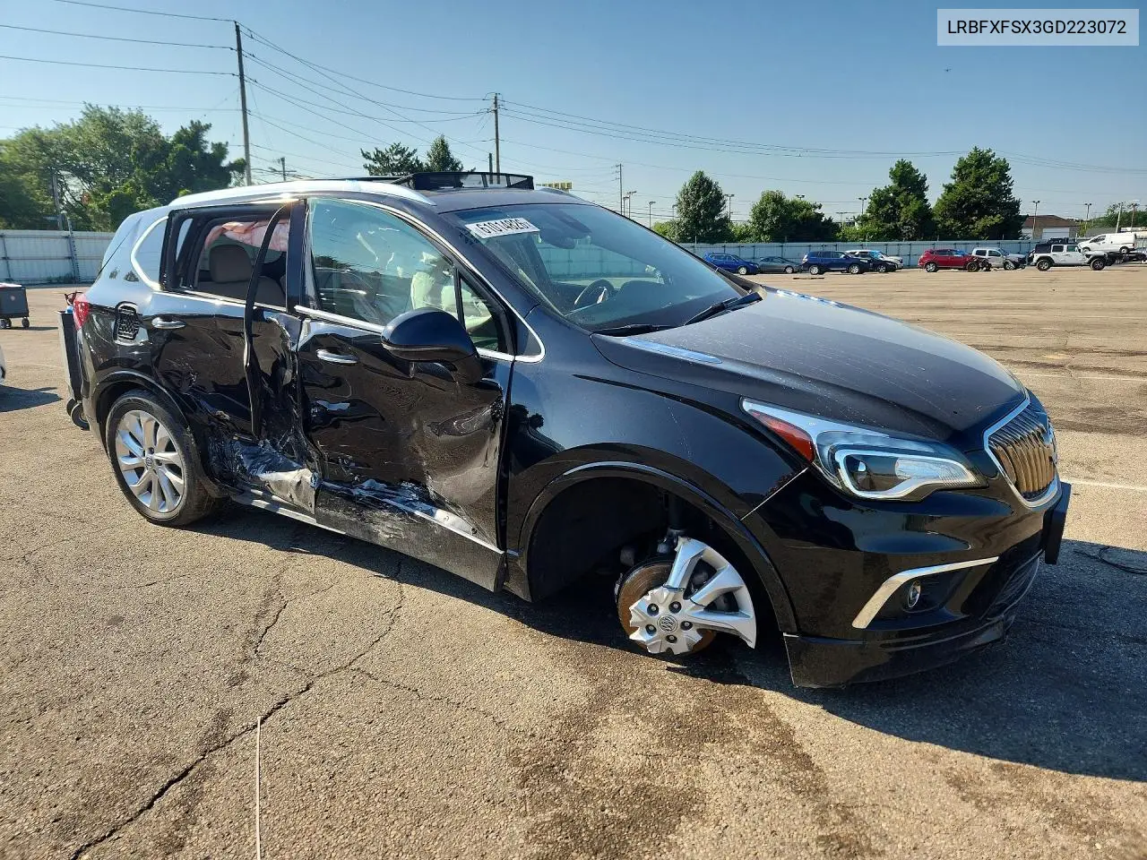 2016 Buick Envision Premium VIN: LRBFXFSX3GD223072 Lot: 61014826