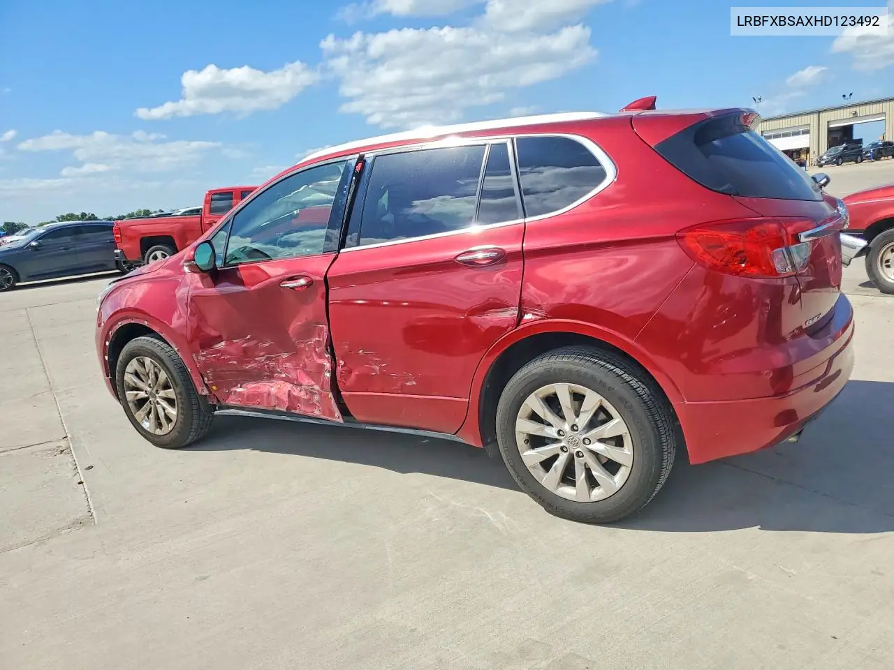 2017 Buick Envision Essence VIN: LRBFXBSAXHD123492 Lot: 57057046