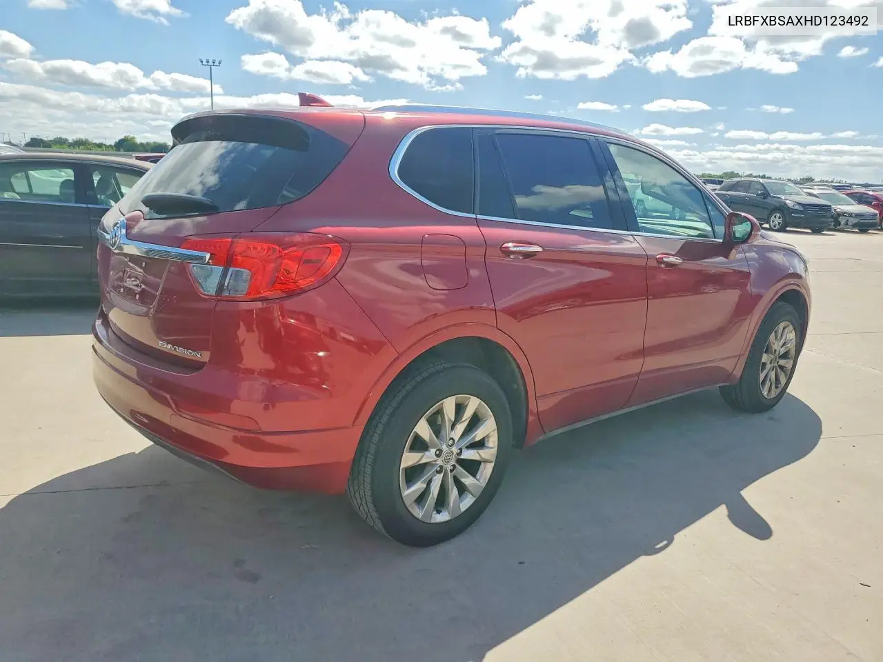 2017 Buick Envision Essence VIN: LRBFXBSAXHD123492 Lot: 57057046