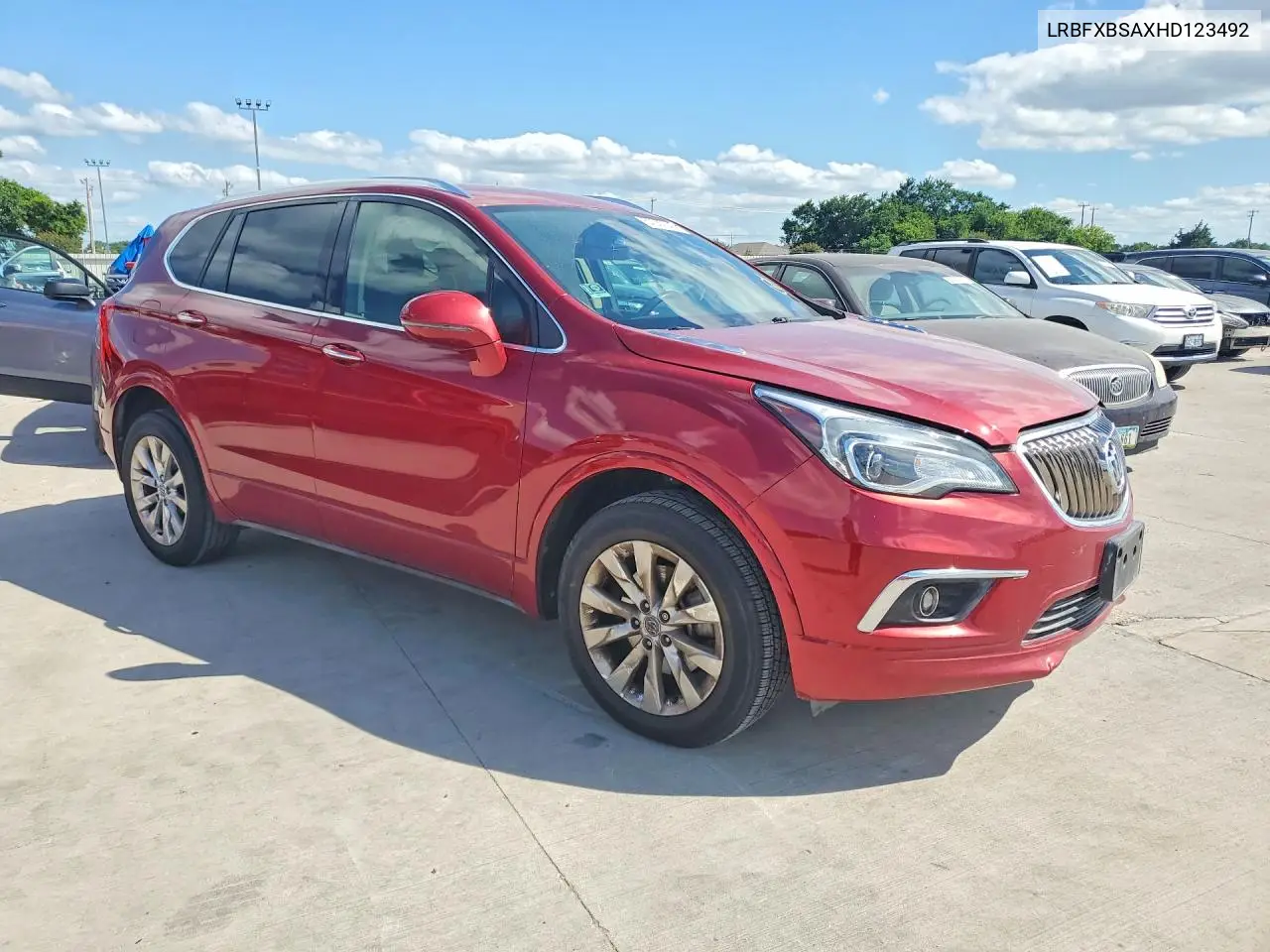 2017 Buick Envision Essence VIN: LRBFXBSAXHD123492 Lot: 57057046