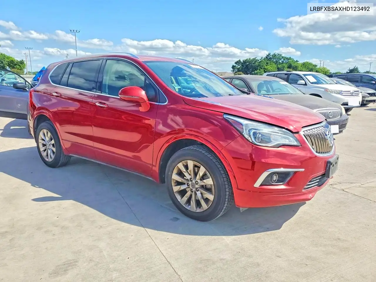 2017 Buick Envision Essence VIN: LRBFXBSAXHD123492 Lot: 57057046