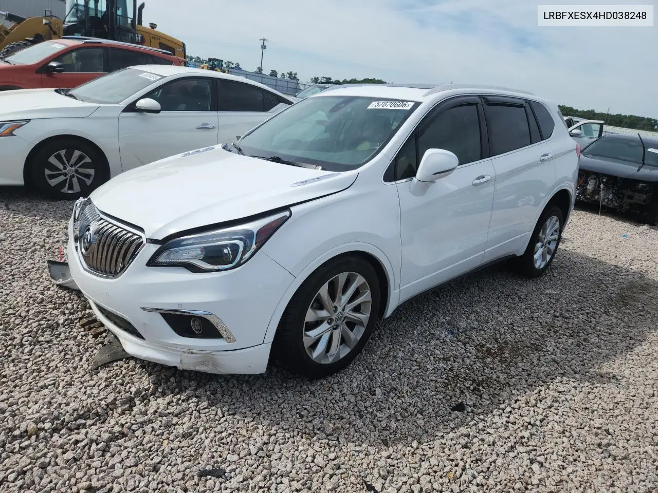 2017 Buick Envision Premium VIN: LRBFXESX4HD038248 Lot: 57670606