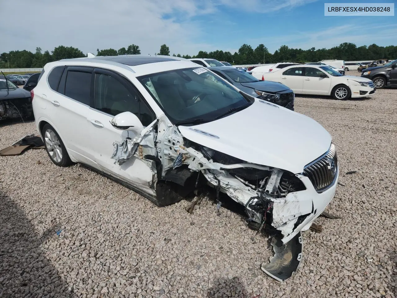 2017 Buick Envision Premium VIN: LRBFXESX4HD038248 Lot: 57670606