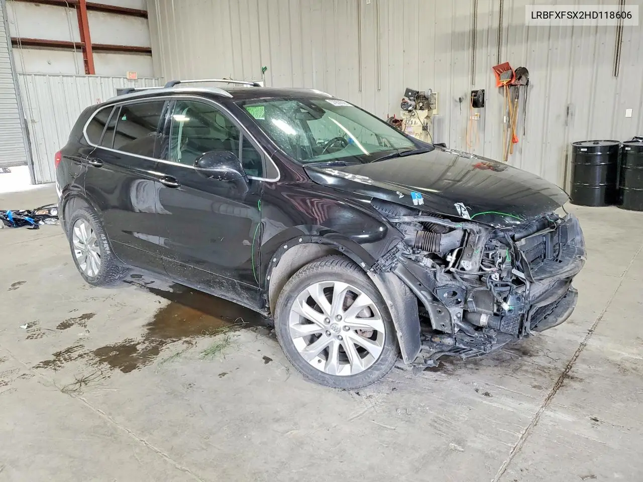 2017 Buick Envision Premium Ii VIN: LRBFXFSX2HD118606 Lot: 57908696