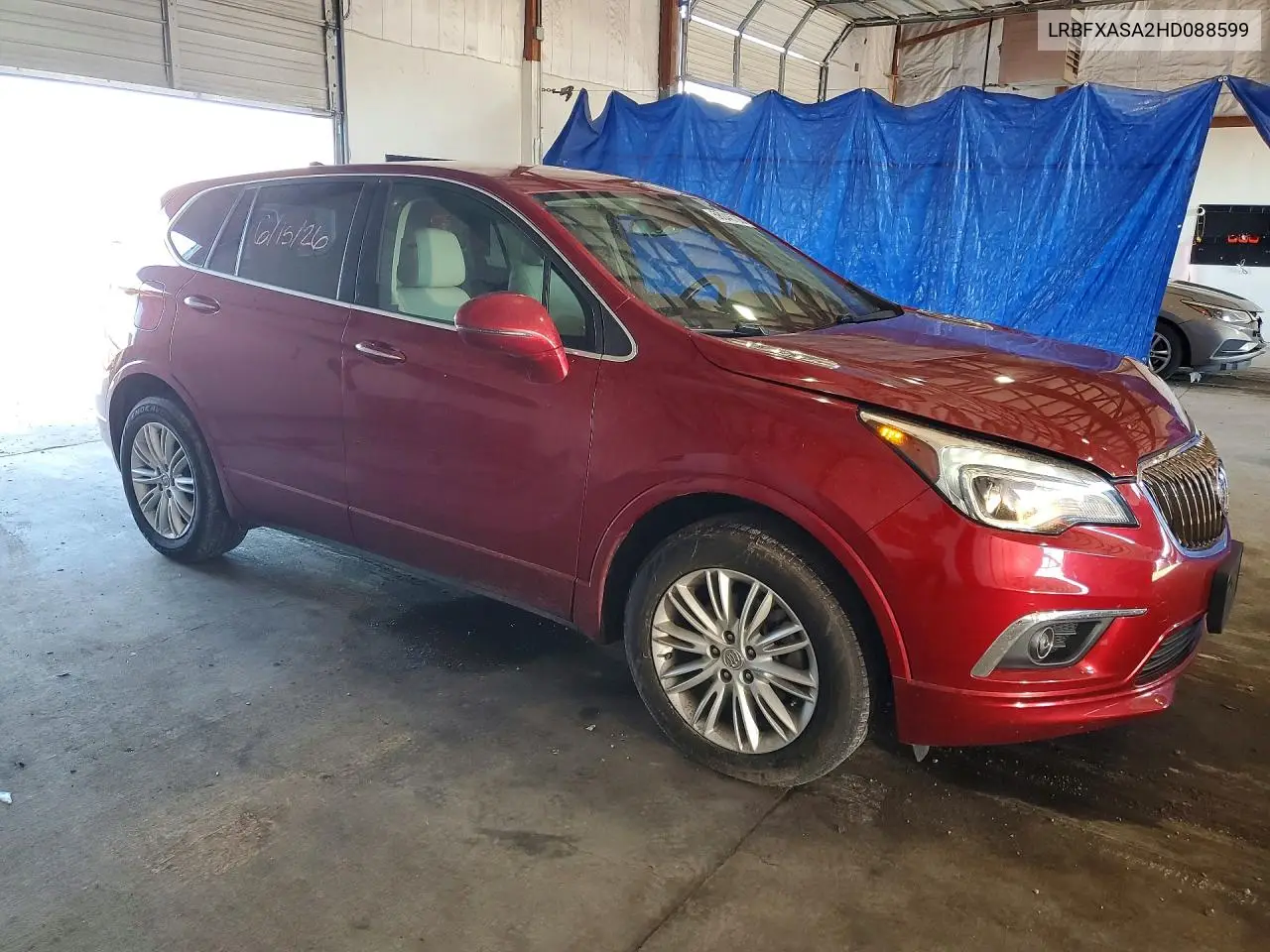 2017 Buick Envision Preferred VIN: LRBFXASA2HD088599 Lot: 58046706