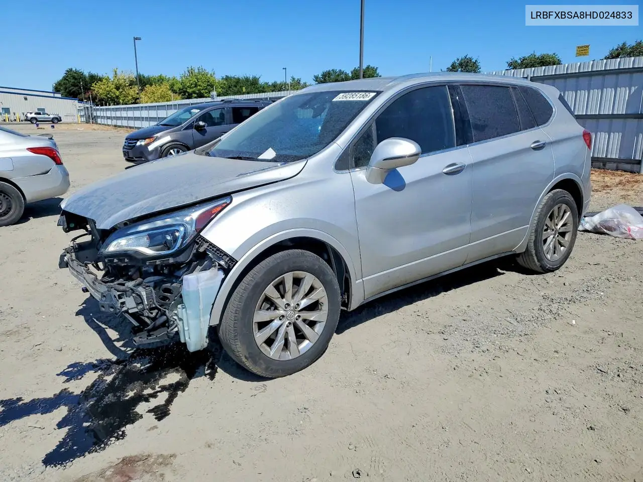 2017 Buick Envision Essence VIN: LRBFXBSA8HD024833 Lot: 59285186