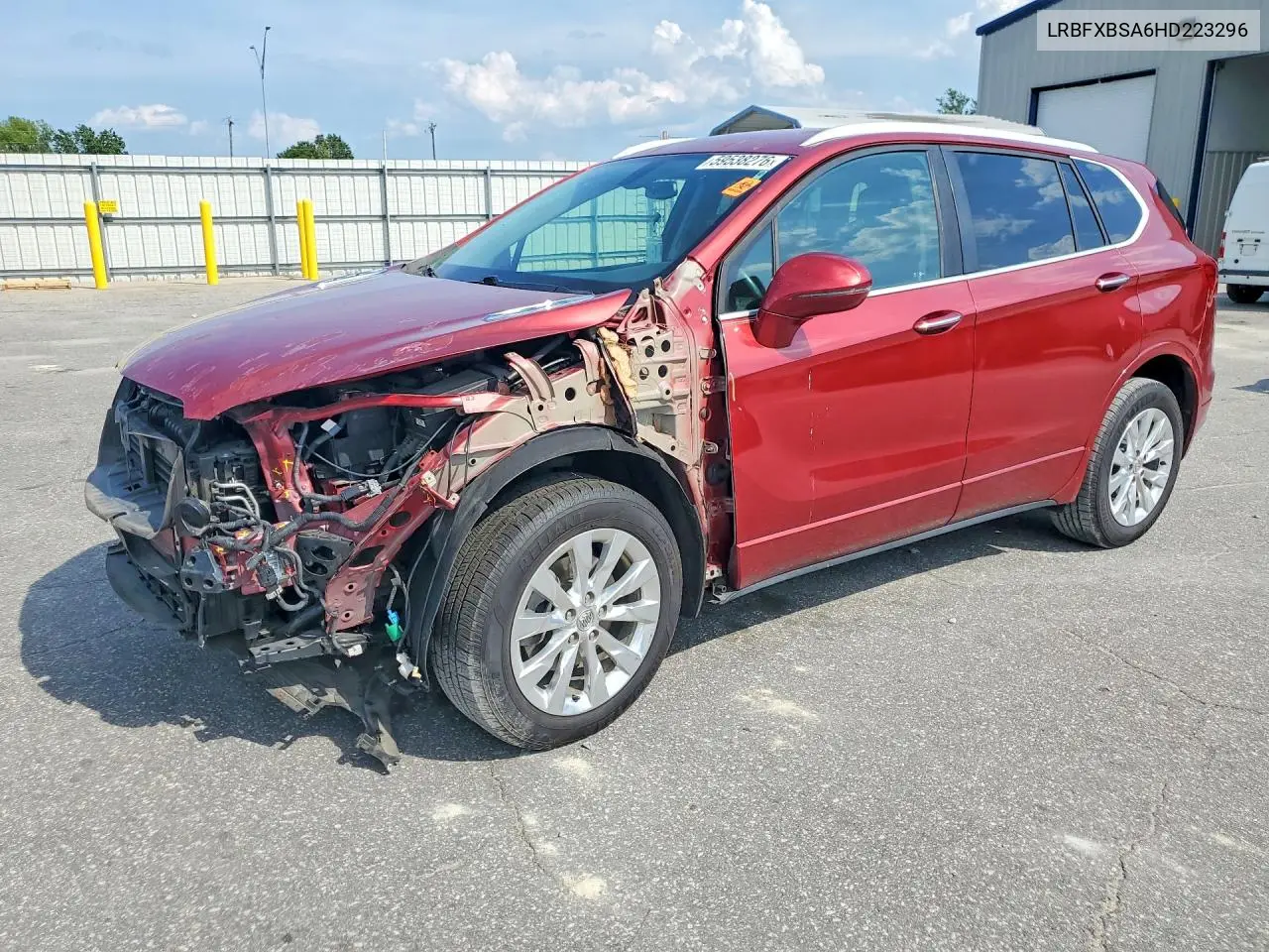 2017 Buick Envision Essence VIN: LRBFXBSA6HD223296 Lot: 59538276