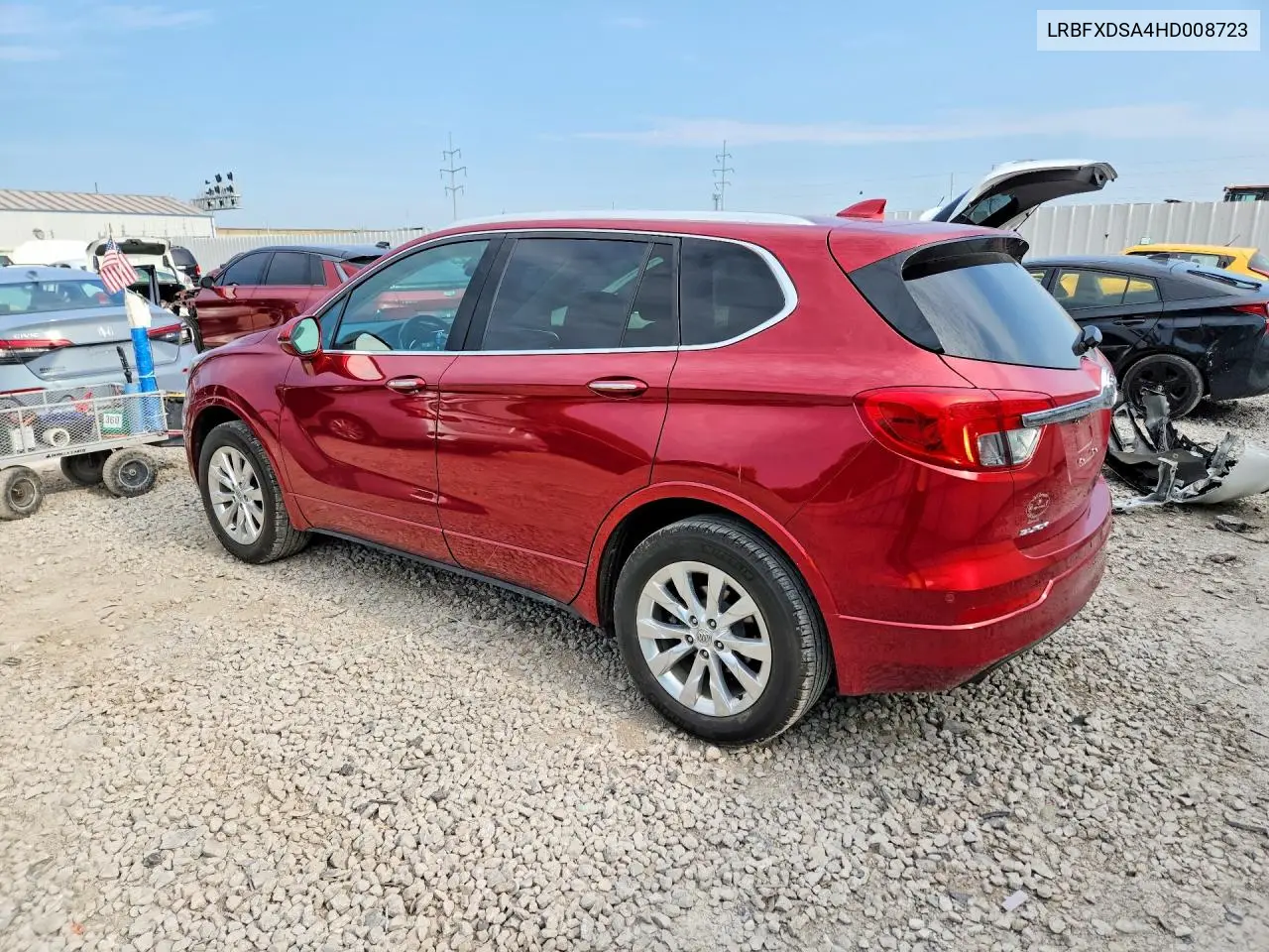 2017 Buick Envision Essence VIN: LRBFXDSA4HD008723 Lot: 59690936