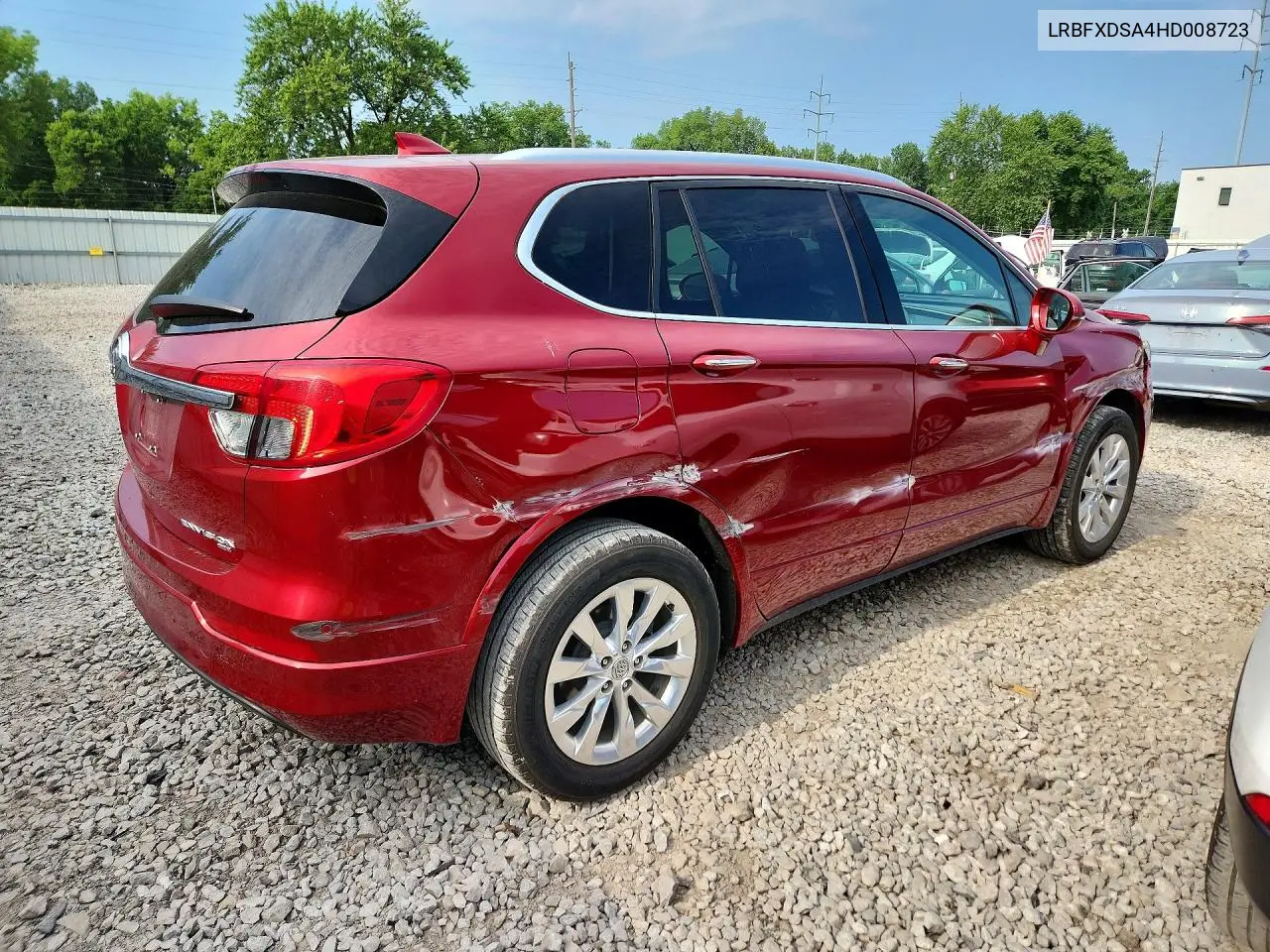 2017 Buick Envision Essence VIN: LRBFXDSA4HD008723 Lot: 59690936