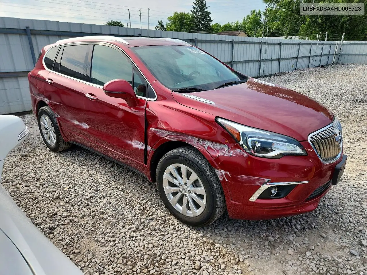 2017 Buick Envision Essence VIN: LRBFXDSA4HD008723 Lot: 59690936