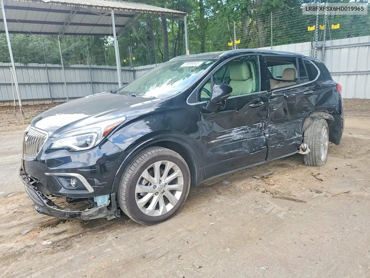 2017 Buick Envision Premium Ii VIN: LRBFXFSX6HD019965 Lot: 59956846