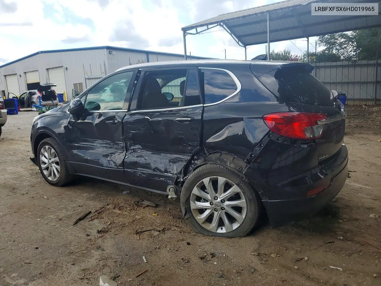 2017 Buick Envision Premium Ii VIN: LRBFXFSX6HD019965 Lot: 59956846