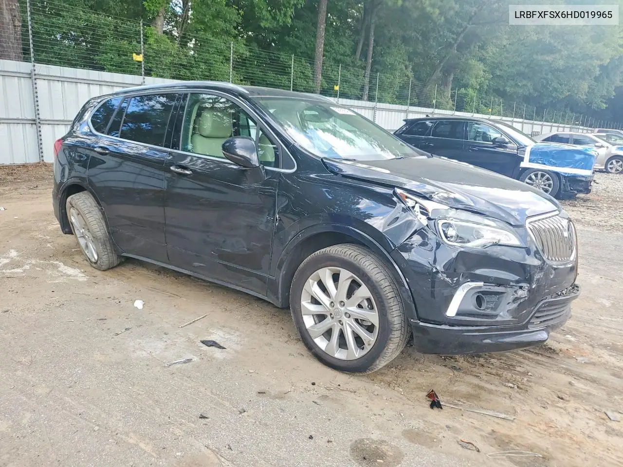 2017 Buick Envision Premium Ii VIN: LRBFXFSX6HD019965 Lot: 59956846