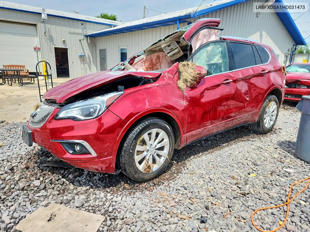 2017 Buick Envision Essence VIN: LRBFXDSA1HD031473 Lot: 59984896