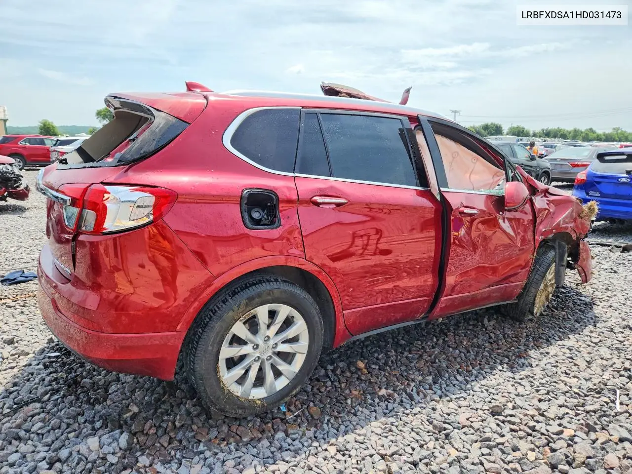 2017 Buick Envision Essence VIN: LRBFXDSA1HD031473 Lot: 59984896